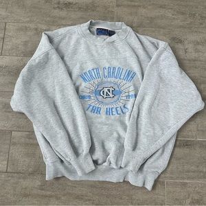 Vintage 90’s North Carolina Tar Heels Spirit Embroidered Sweatshirt